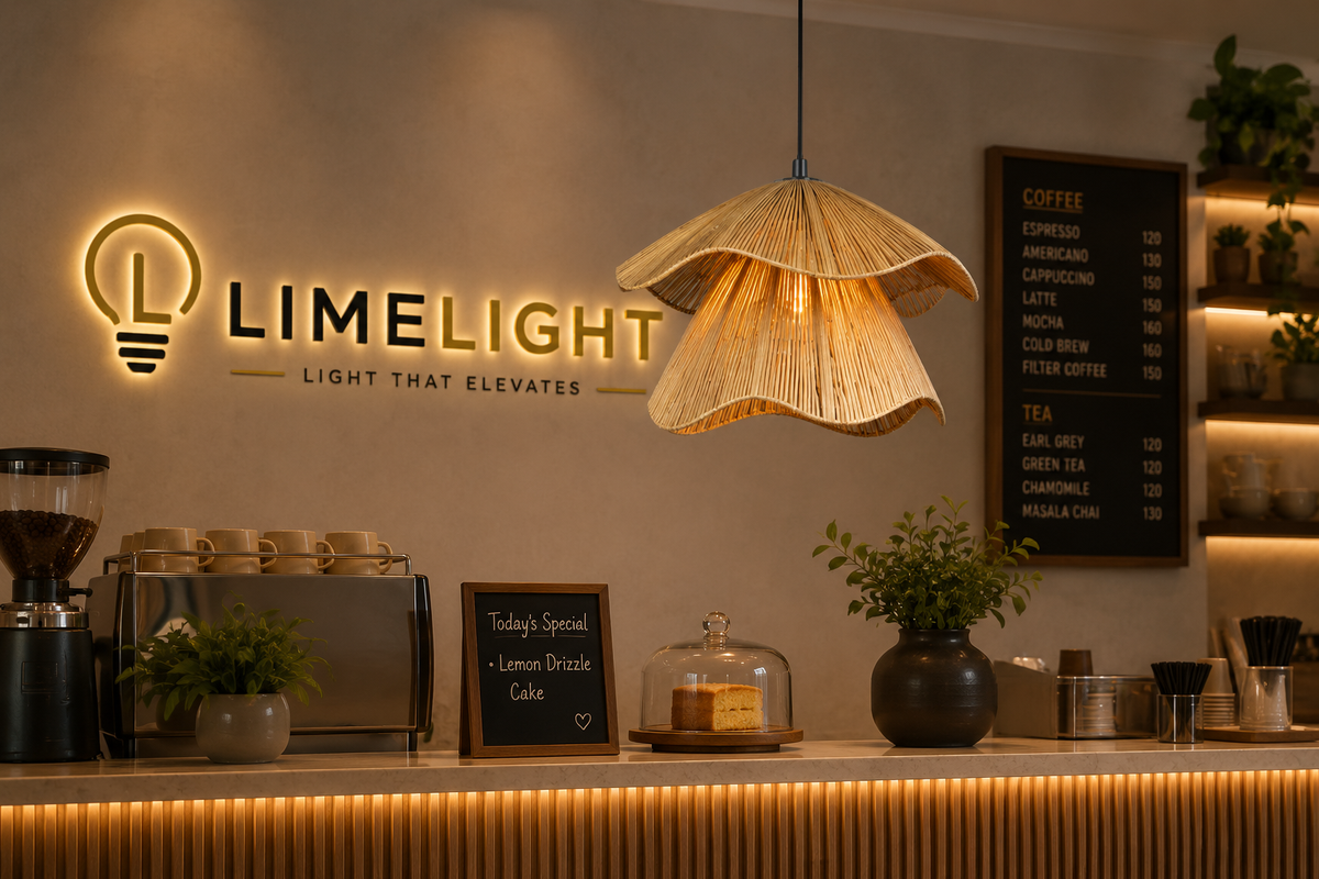 LIMELIGHT Lumora – Woven Pendant Light