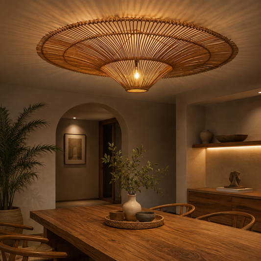 LIMELIGHT Solara 36" – Cane Pendant Light