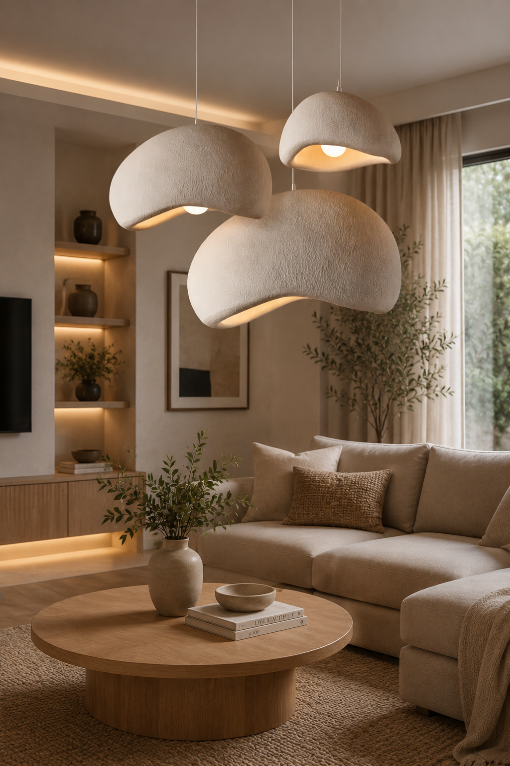 LIMELIGHT Oria – Sculptural Paper Mache Light