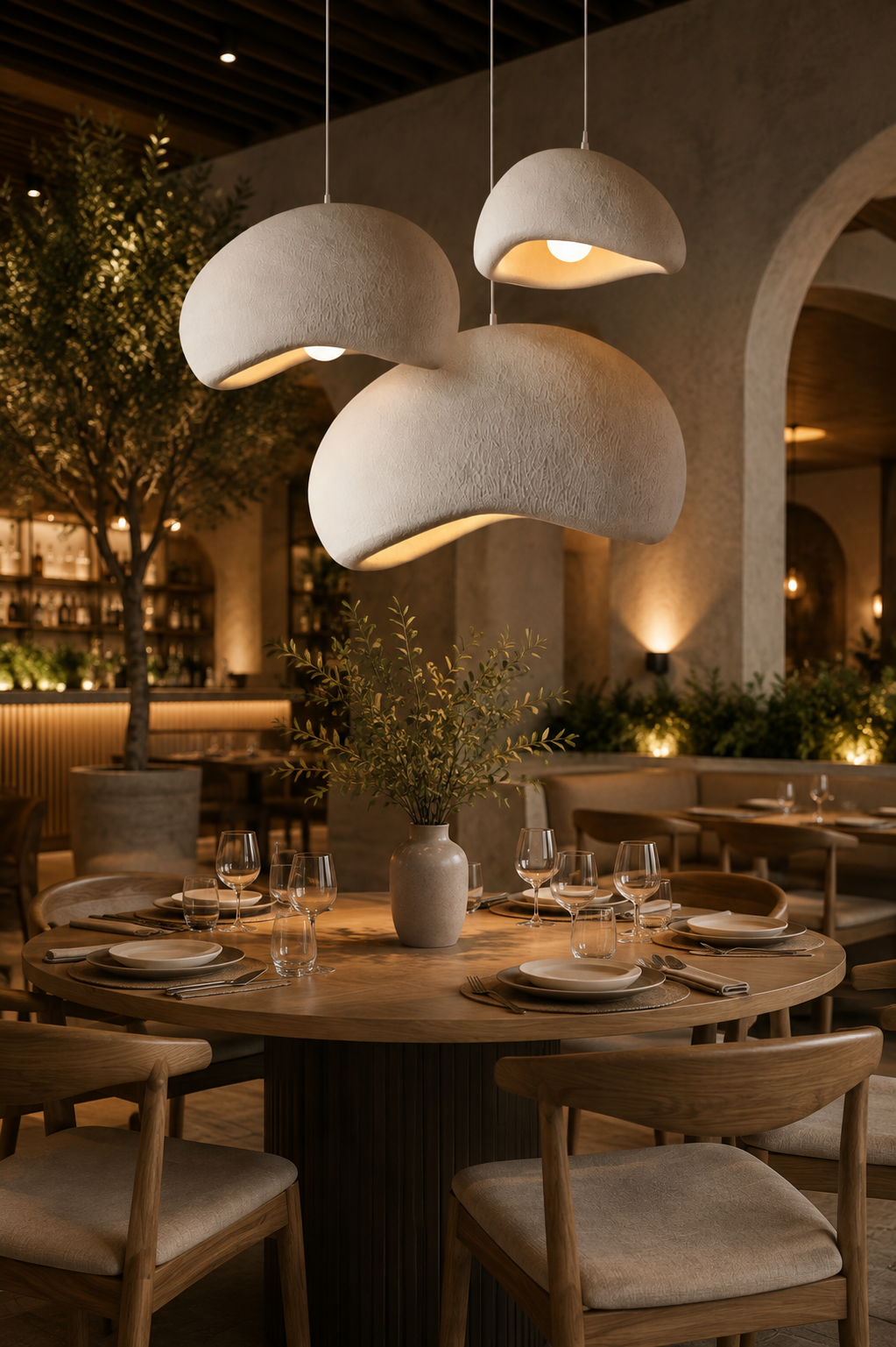LIMELIGHT Oria – Sculptural Paper Mache Light